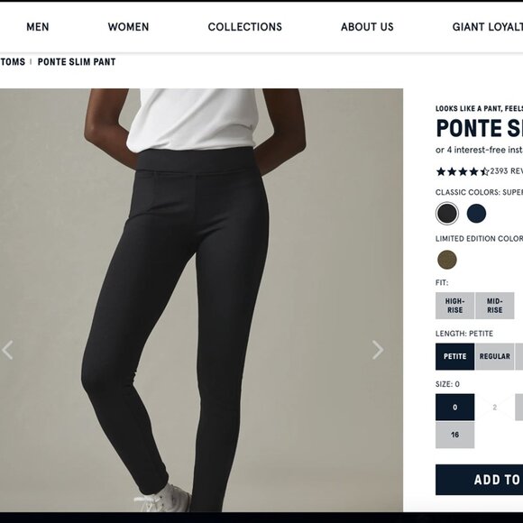 American Giant No BS Pant -Size 10 - Picture 2 of 6